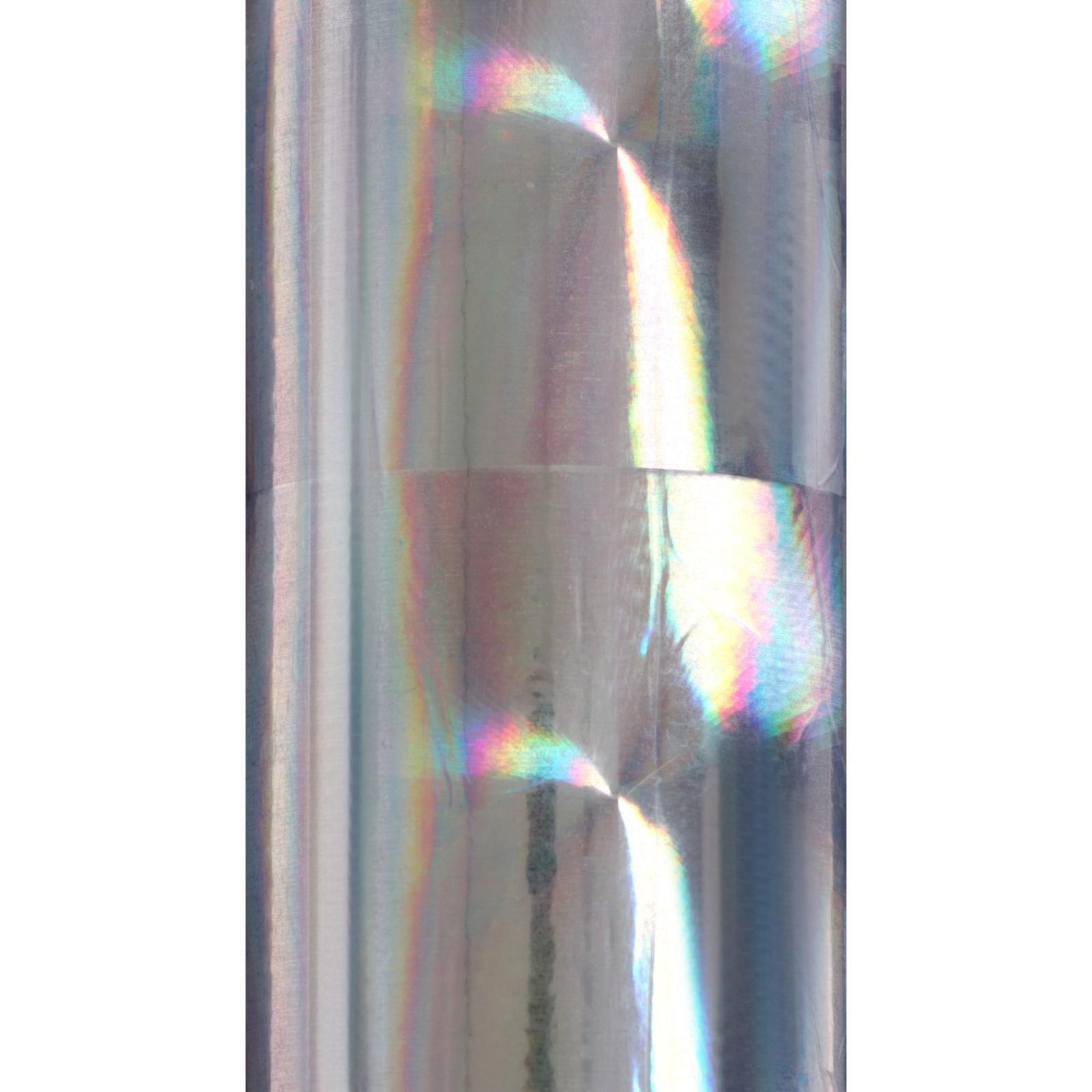 Пленка Calligrata самоклеящаяся голография серебро «Мишура» - фото 2