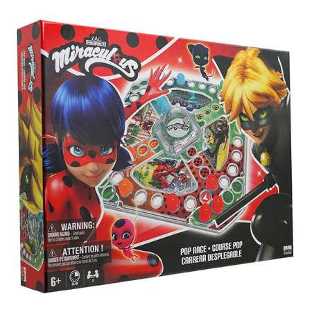 Игра настольная Miraculous Леди Баг и Супер-Кот Гонка в Париже M15012