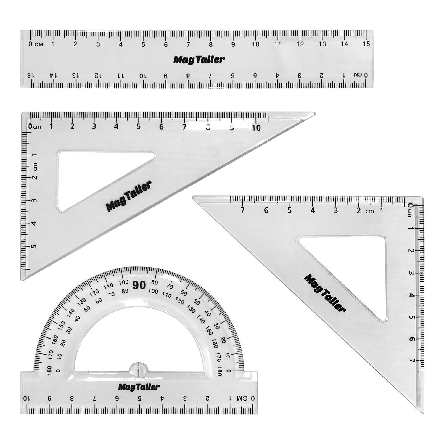 Набор геометрический Magtaller Comfort 4предмета 620111 - фото 1