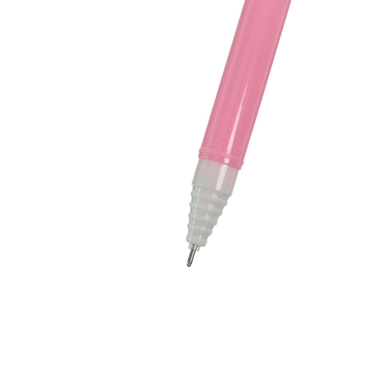 Ручка Sima-Land гелевая со стираемыми чернилами черный корпус розовый «Кошечка клубком» - фото 4