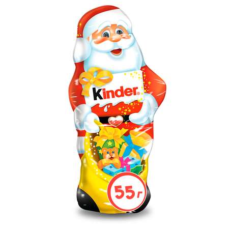 Шоколад Kinder Дед Мороз фигурный 55г