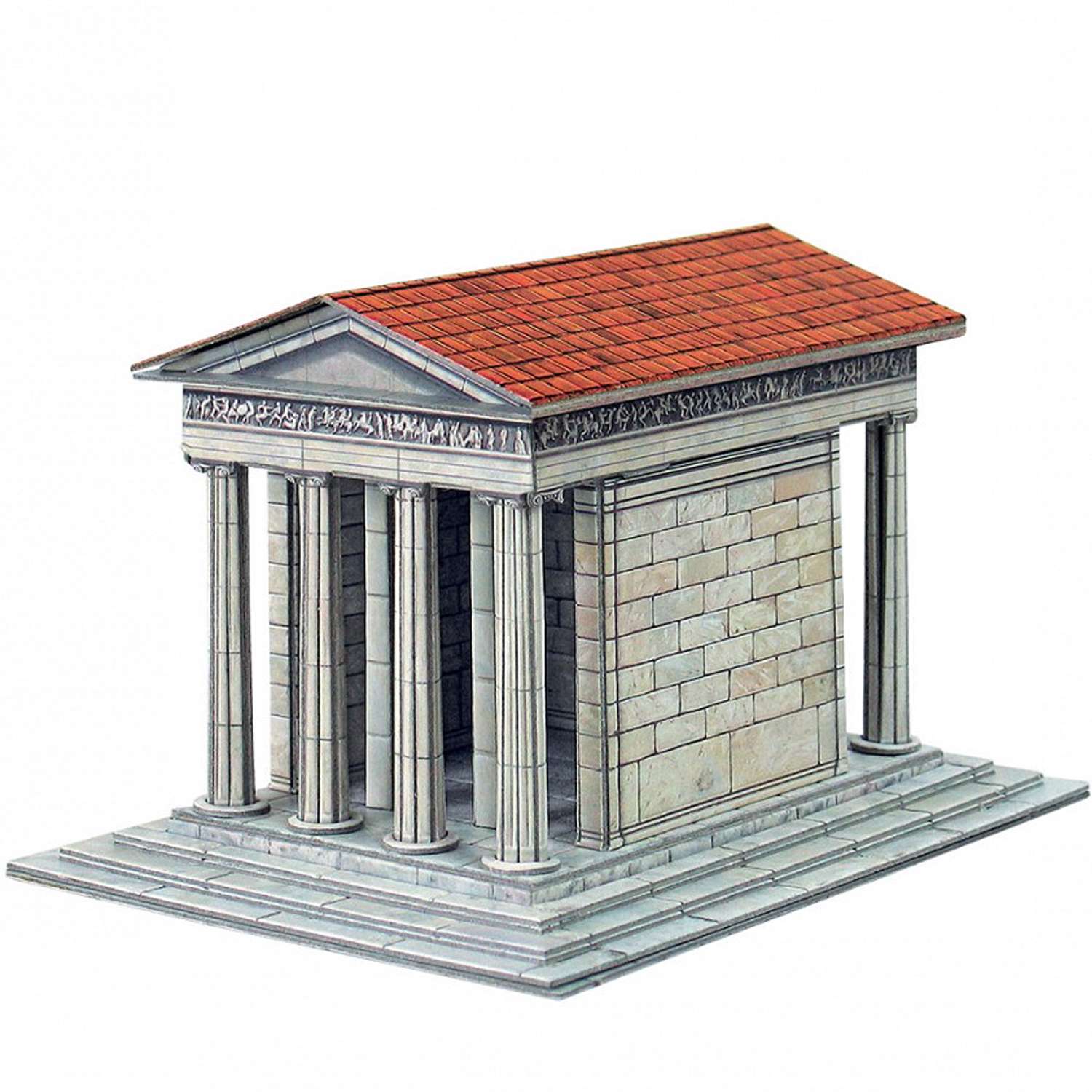 Сборная модель Умная бумага Храм Ники Аптерос 338 338 - фото 1