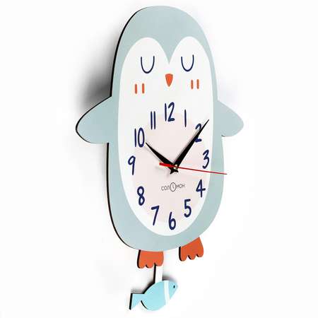 Часы настенные Соломон «Пингвин» с маятником