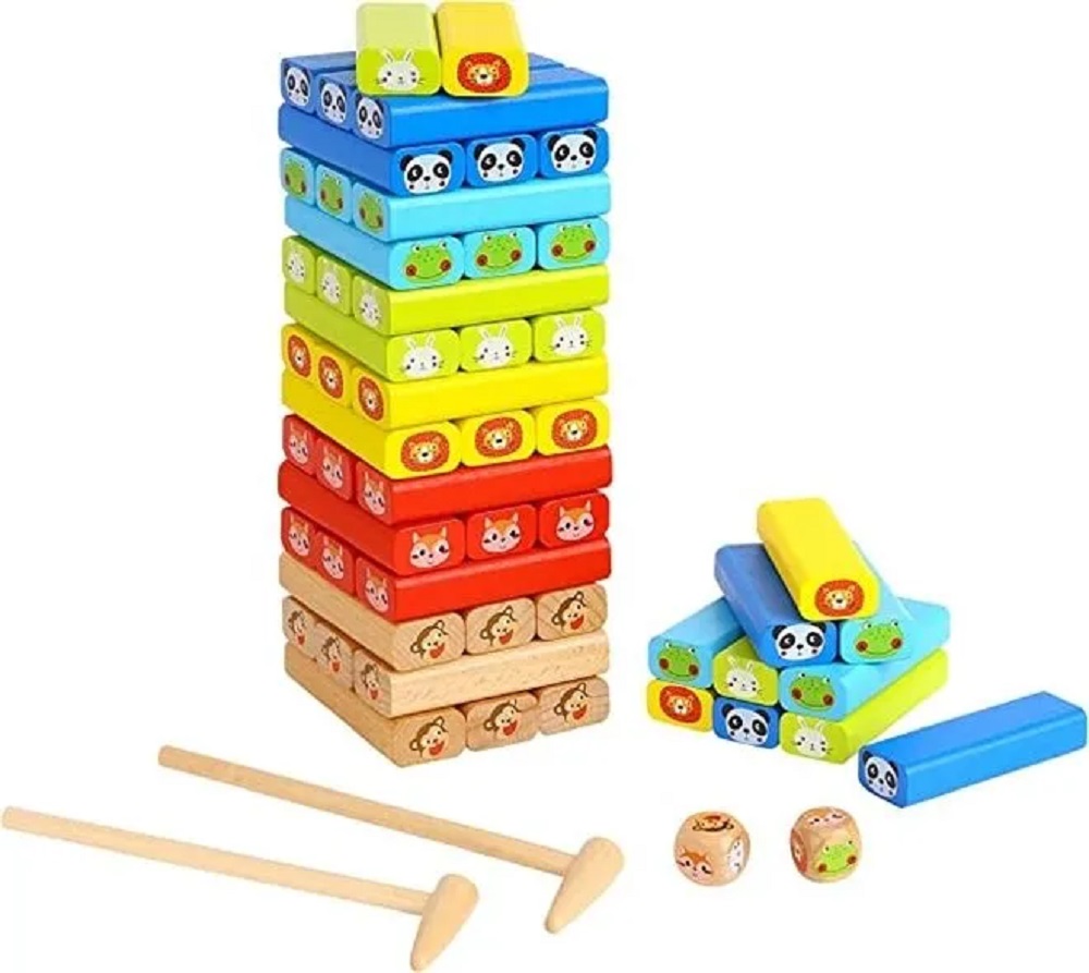 Игровой набор Tooky Toy Игра-баланс Животные TY704 - фото 1