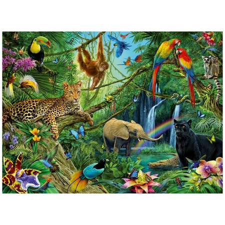 Пазл Ravensburger Джунгли 200элементов 12660