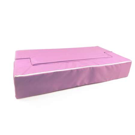 Диван-кровать Hotenok 2 в 1 мягкий Земляничное мороженое розовый