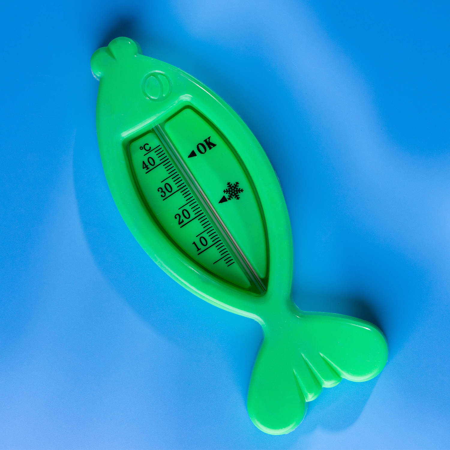 Термометр для ванной Крошка Я Рыбка цвет зеленый - фото 2