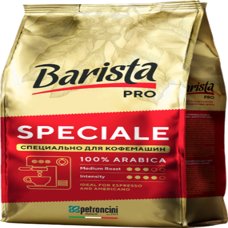 Кофе в зёрнах Barista Pro натуральный жареный Barista pro Speciale 1кг