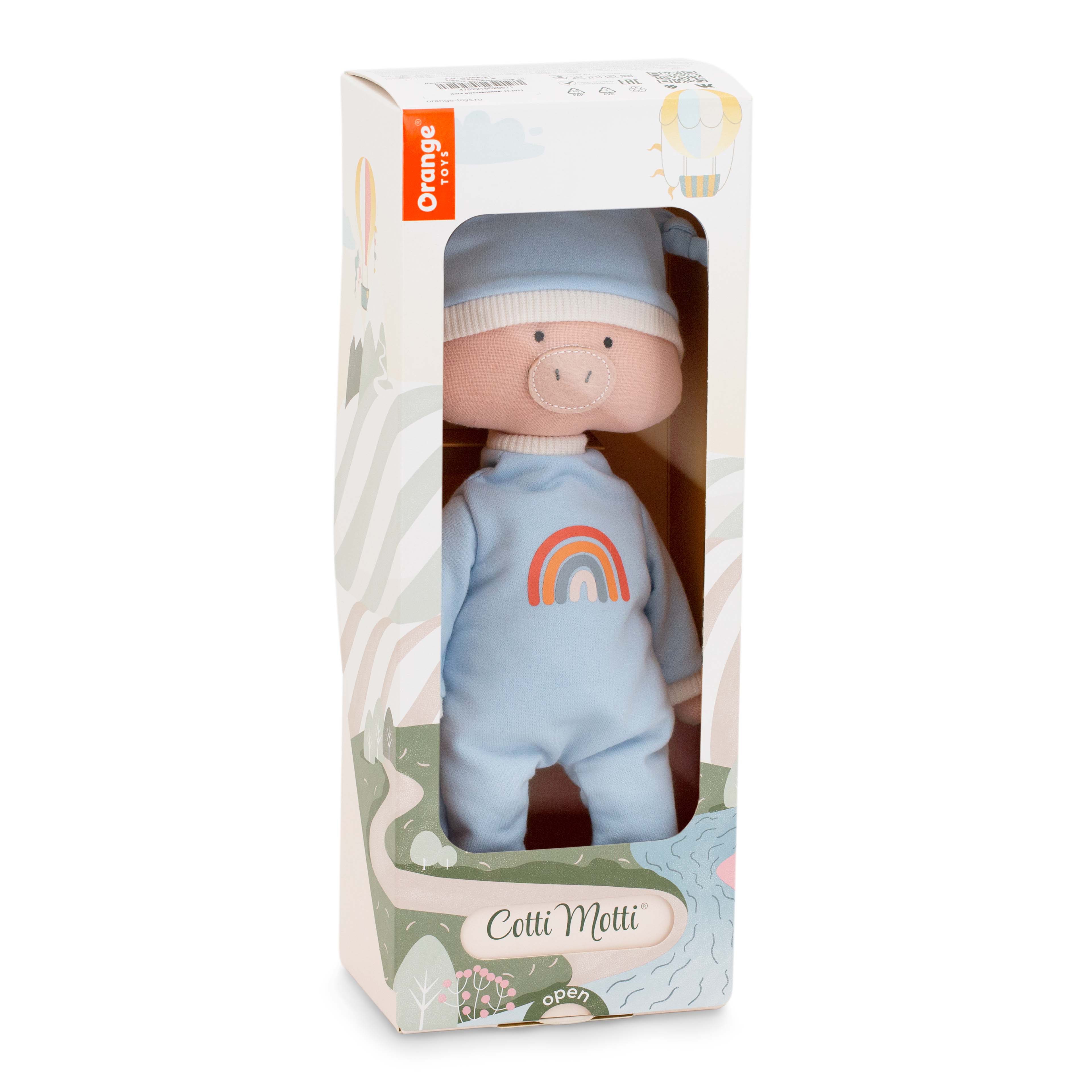 Игрушка Orange Toys Поросенок Ники в пижамке 30см CM11-27 купить по цене  1249 ₽ в интернет-магазине Детский мир