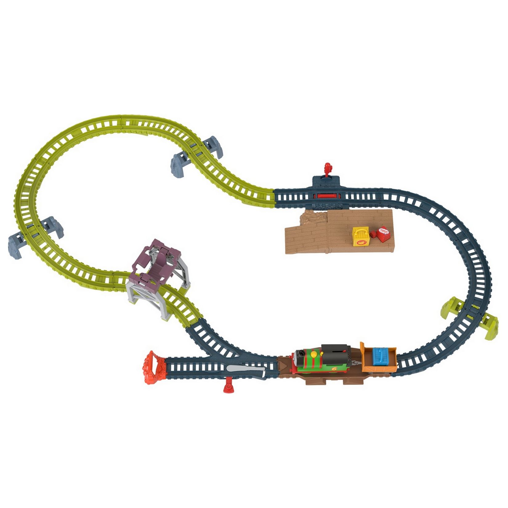 Набор игровой Thomas & Friends Моторизированная трасса Перси HGY80 - фото 5