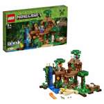 Конструктор LEGO Minecraft Домик на дереве в джунглях (21125)
