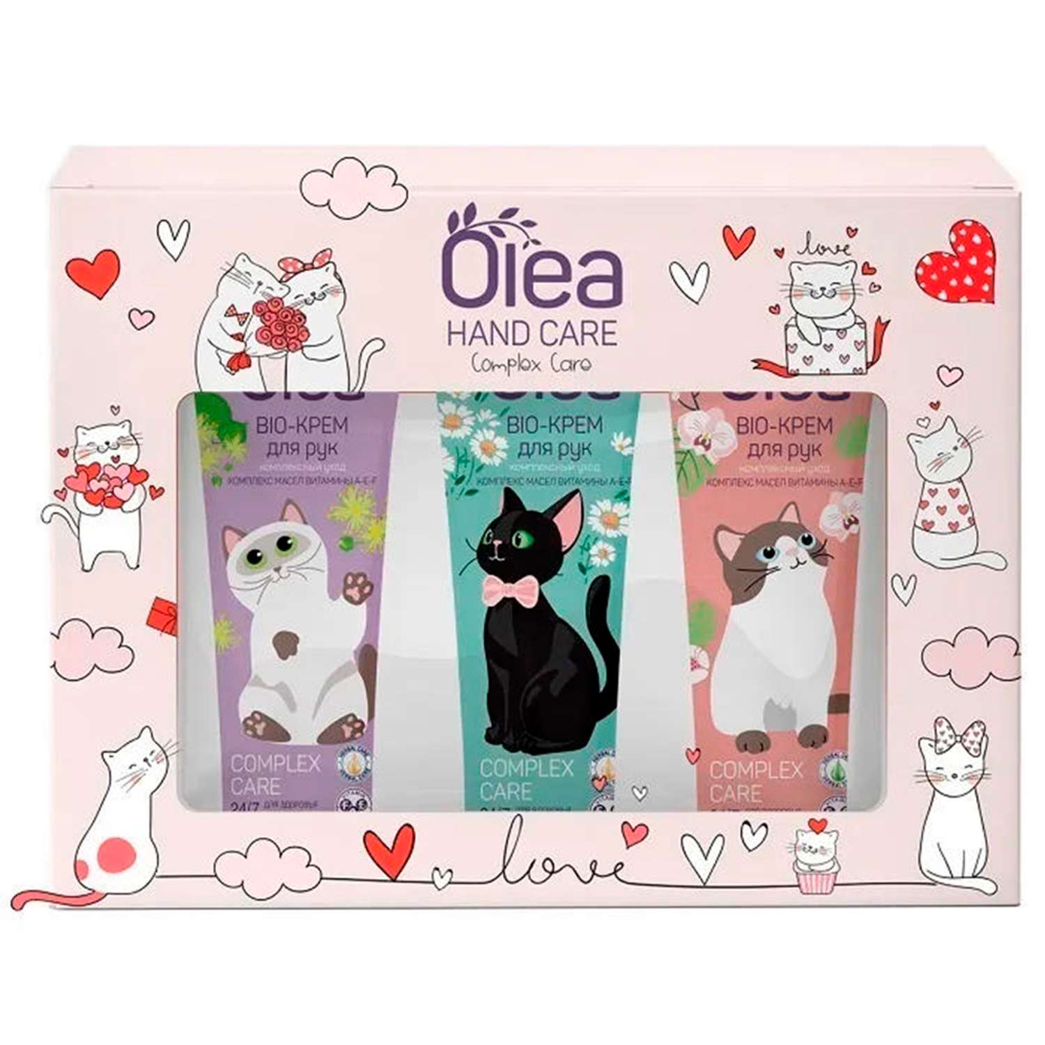Подарочный набор OLEA Hand care cats - фото 2