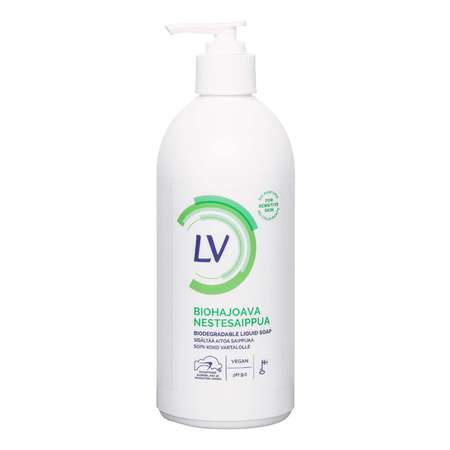 Мыло жидкое LV Биоразлагаемое для чувствительной кожи 500 мл