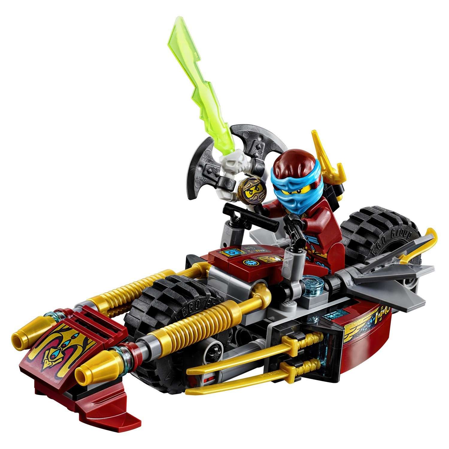 Конструктор LEGO Ninjago Погоня на мотоциклах (70600) - фото 9