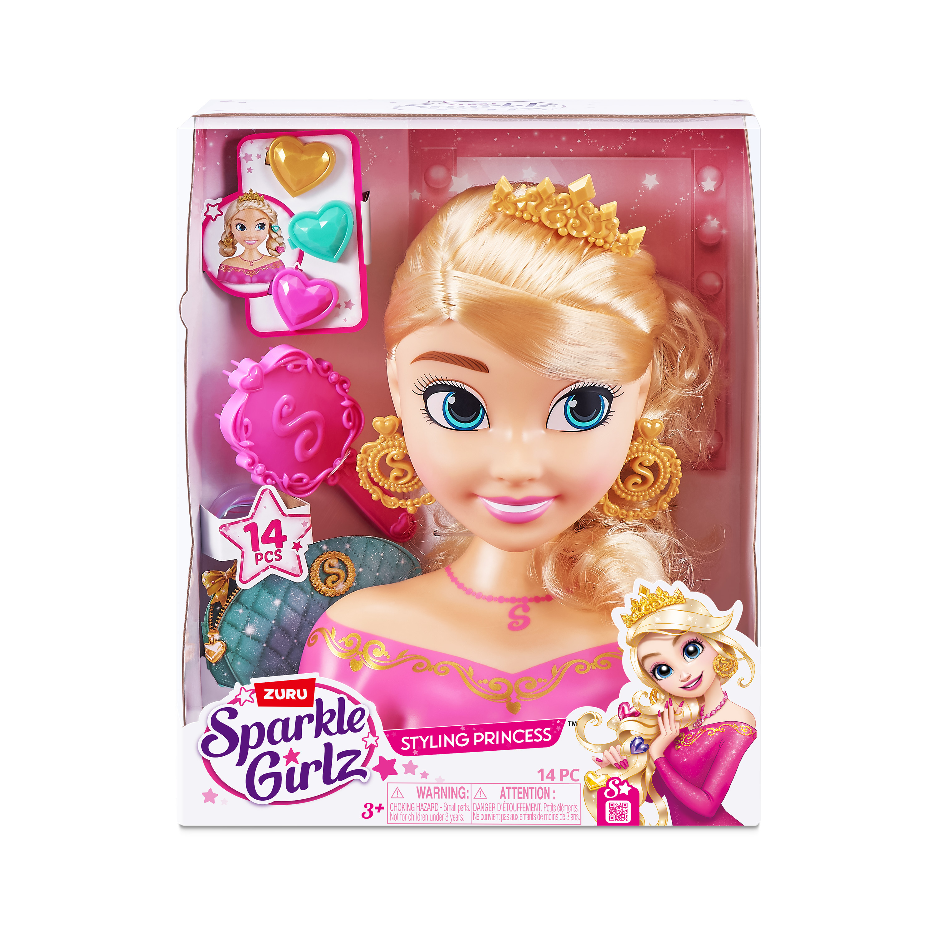 Набор игровой Sparkle Girlz Кукла с волосами 10097B/10097 - фото 8