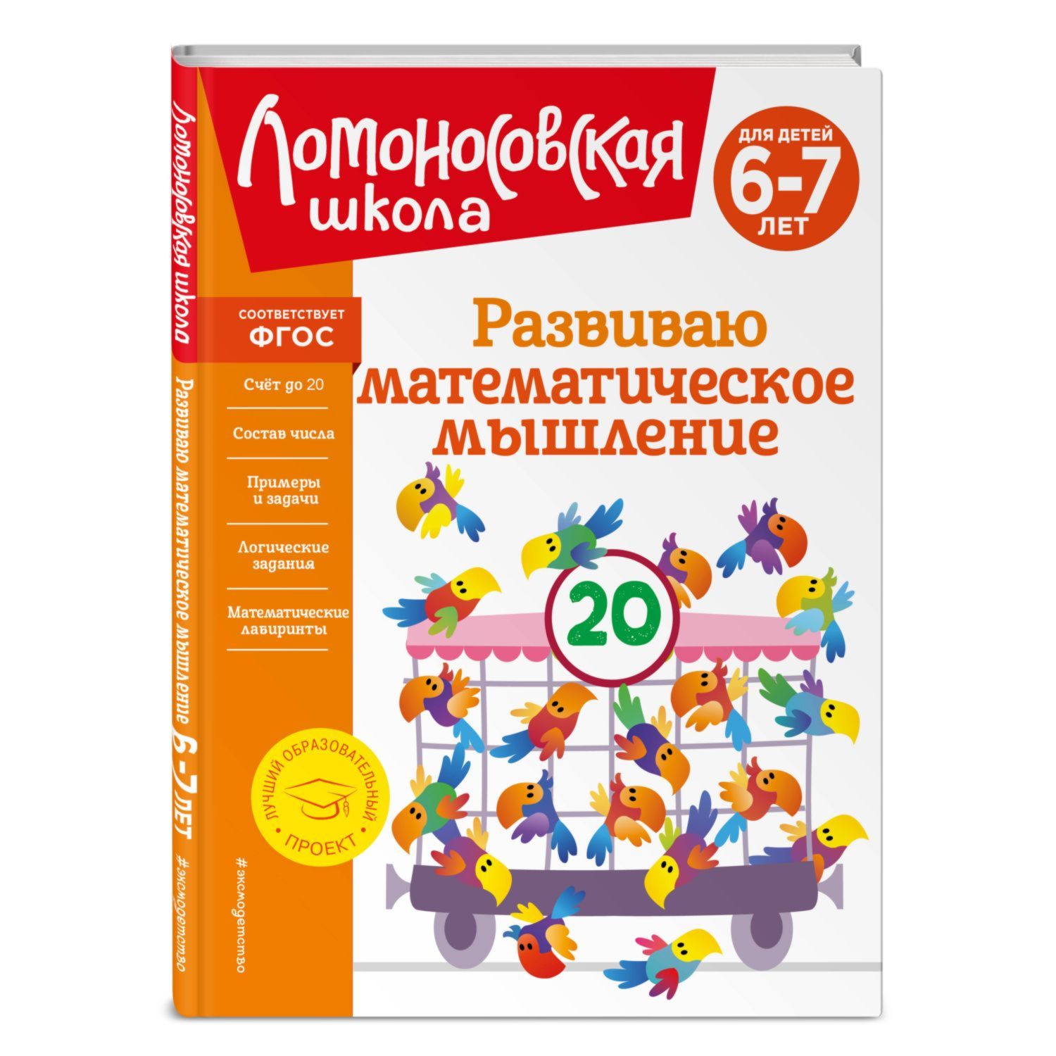 Развиваю математическое мышление: для детей 6-7 лет