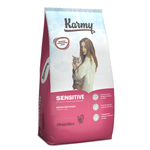 Корм для кошек Karmy 10кг Sensitive с чувствительным пищеварением индейка