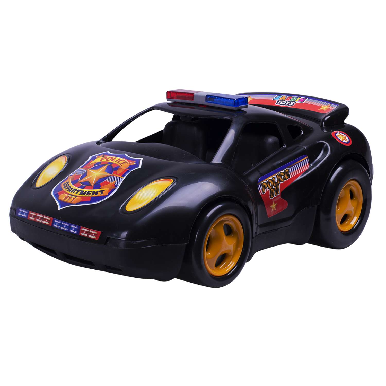 Игрушка Zarrin Toys Автомобиль гонка Police черный I4/черный - фото 1