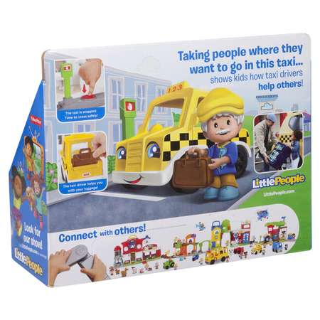 Игровой набор Little People Fisher-Price Going Places Taxi (DYT00)