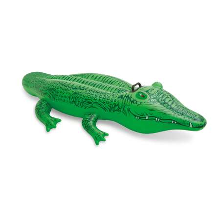Надувная игрушка с ручкой Intex Крокодил 58546NP