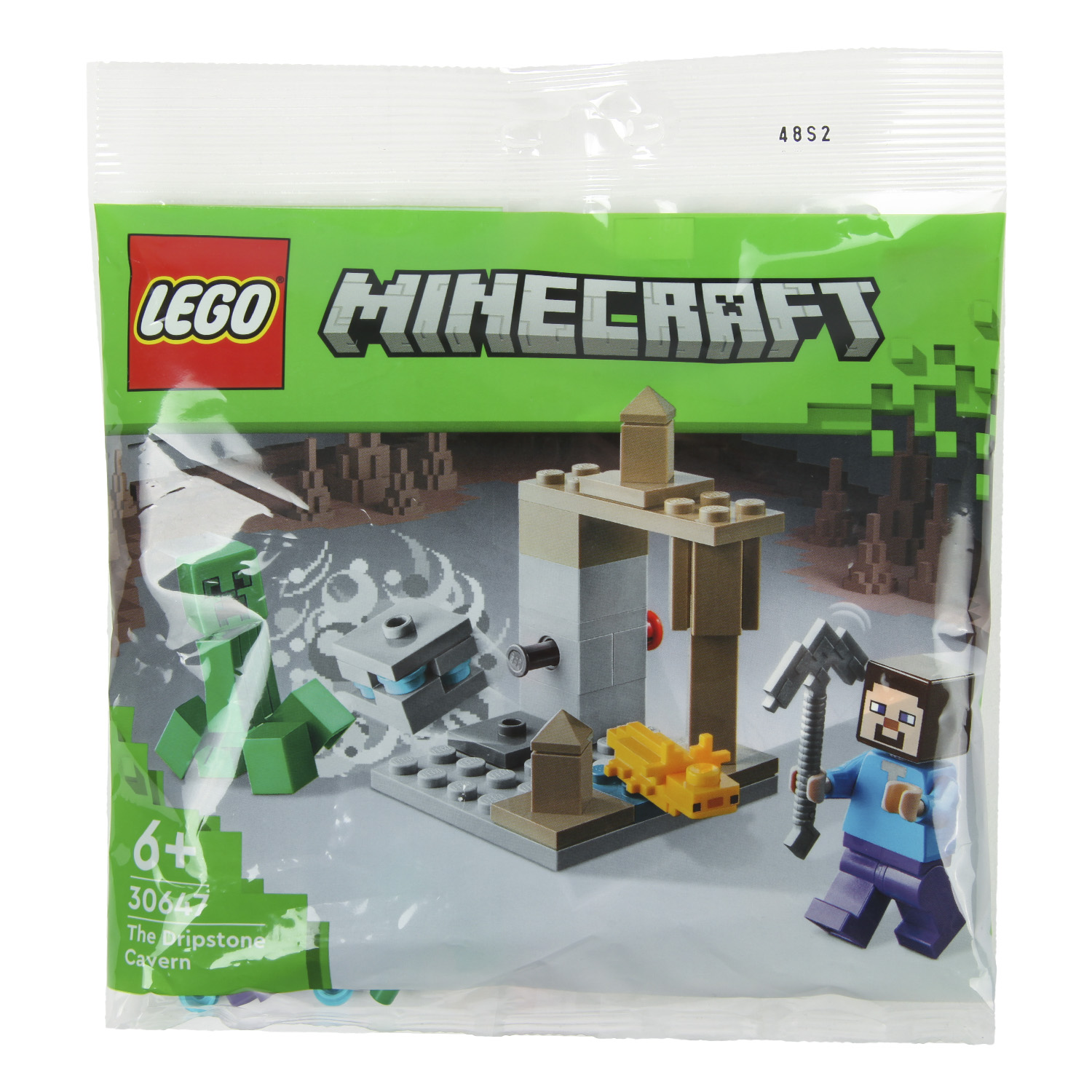 Конструктор LEGO Minecraft The Dripstone Cavern 30647 - фото 9