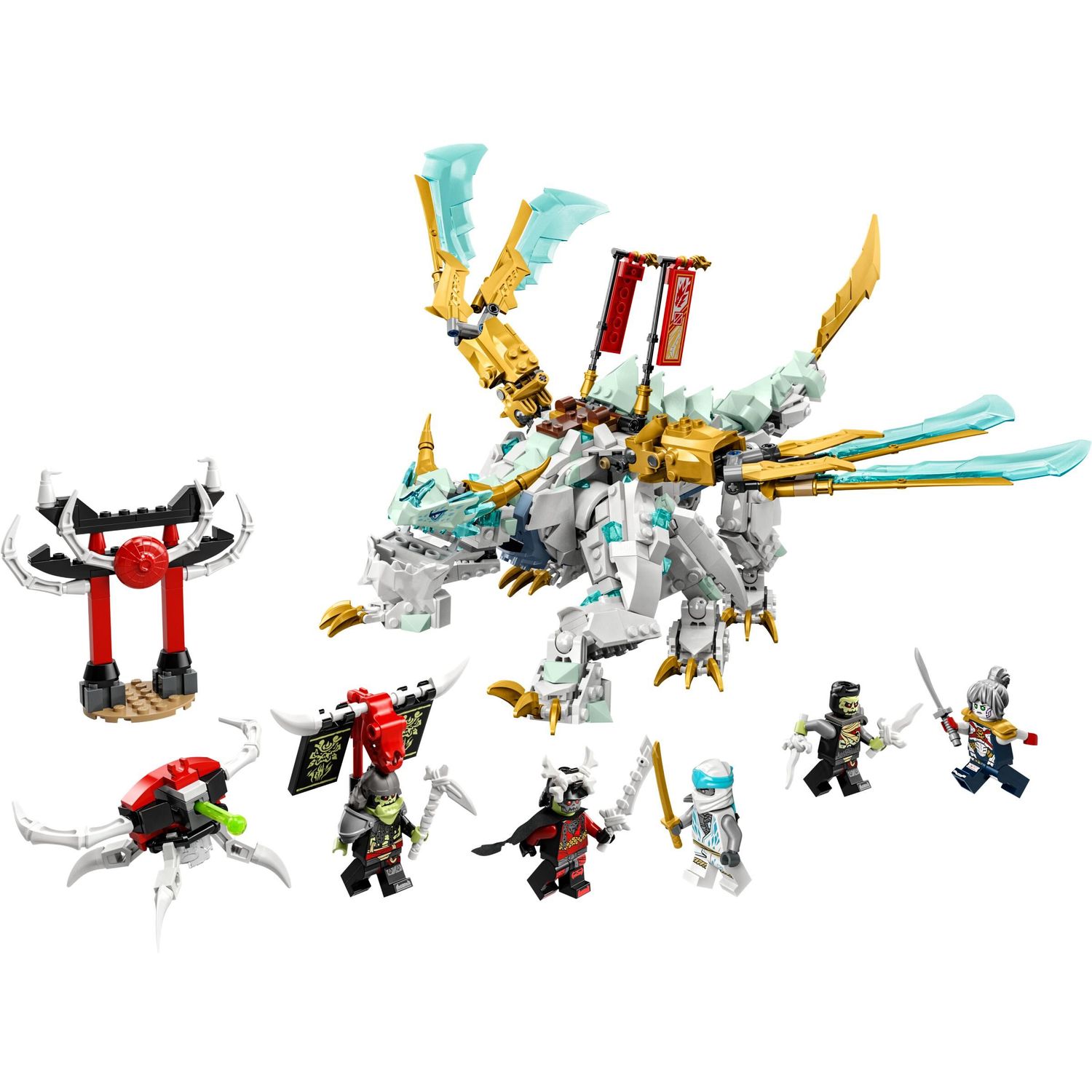 Конструктор LEGO Ninjago Ледяной дракон Зейна 71786 купить по цене 9299 ₽ в  интернет-магазине Детский мир