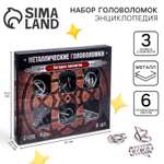 Головоломка металлическая Sima-Land «Загадки Викингов» набор 6 шт.