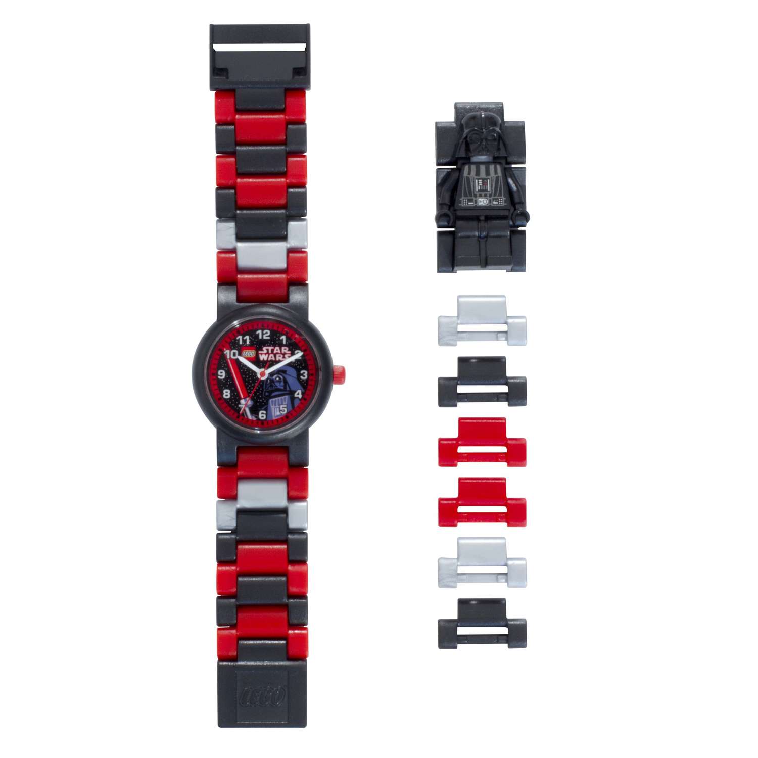 Часы аналоговые LEGO Darth Vader 8021018 - фото 3