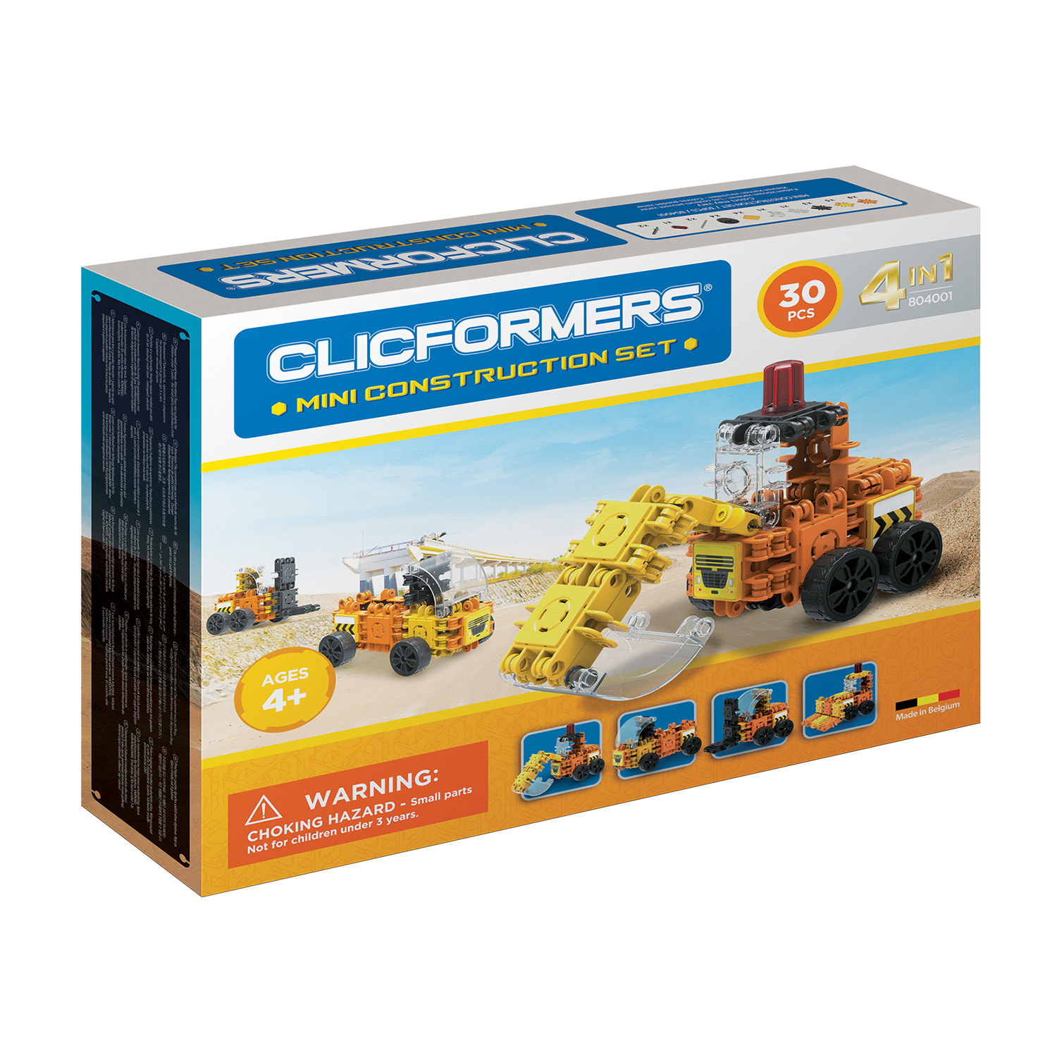 Конструктор Clicformers mini Construction Set 30 804001 - фото 1