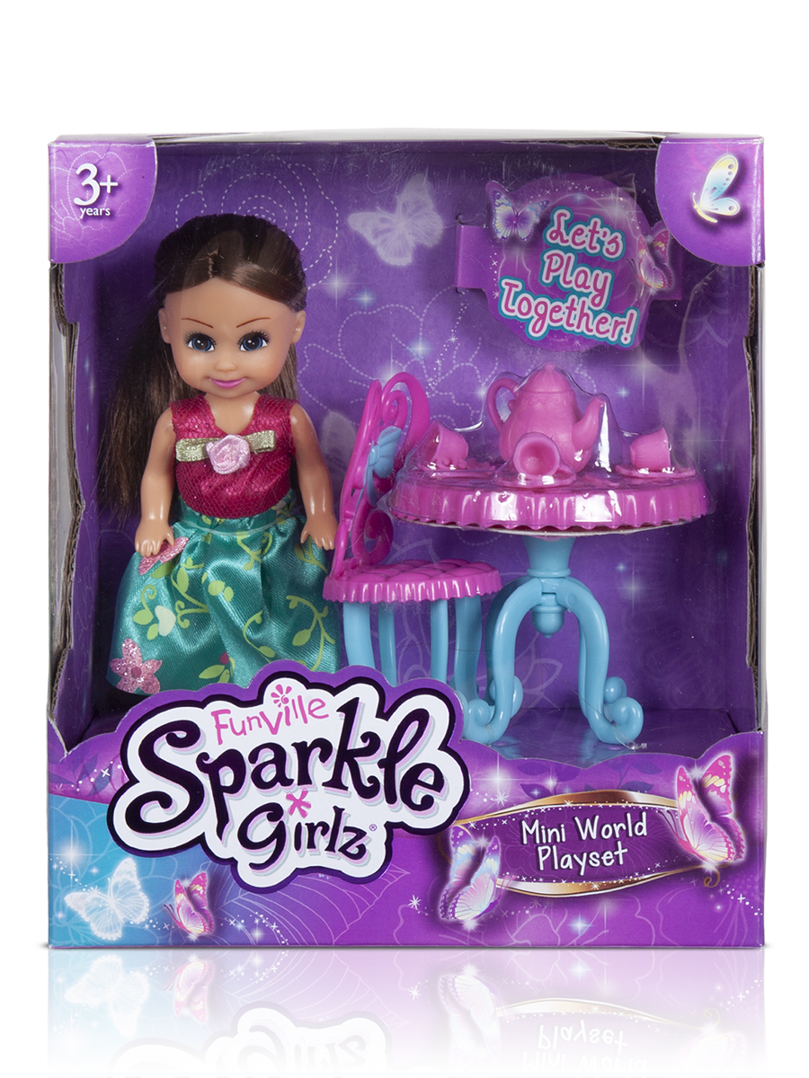 Набор с куклой Zuru Sparkle Girlz Sparkle Girlz кукла 11 см мебель бирюза SG29095//бирюзовый - фото 2