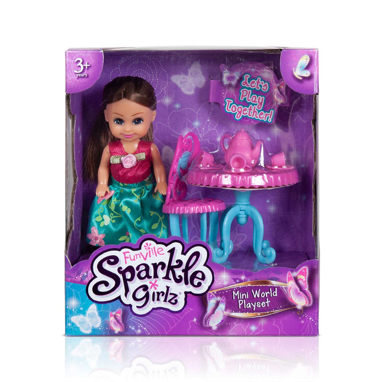 Набор с куклой Sparkle Girlz Sparkle Girlz кукла 11 см мебель бирюза SG29095//бирюзовый - фото 2