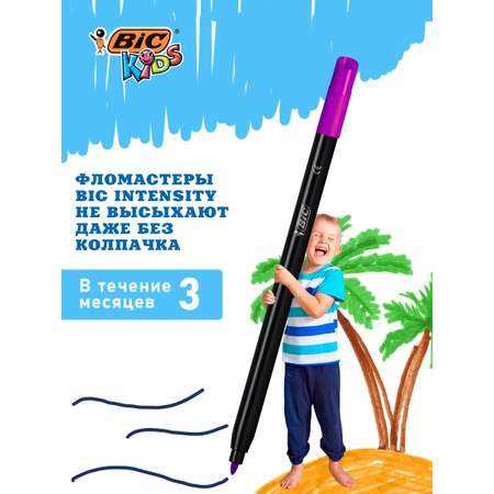 Фломастеры BIC Intensity 12 цветов