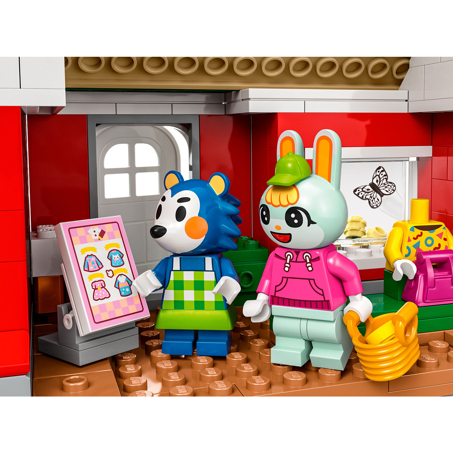 Конструктор LEGO Animal Crossing Магазин одежды Сестёр Эйбл - фото 12