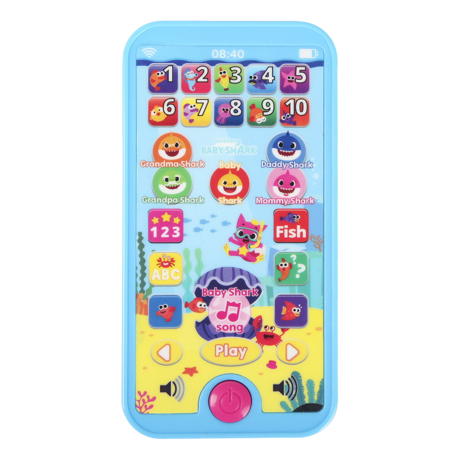 Планшет Baby Shark 61045 Baby Shark купить по цене 99 ₽ в интернет-магазине  Детский мир