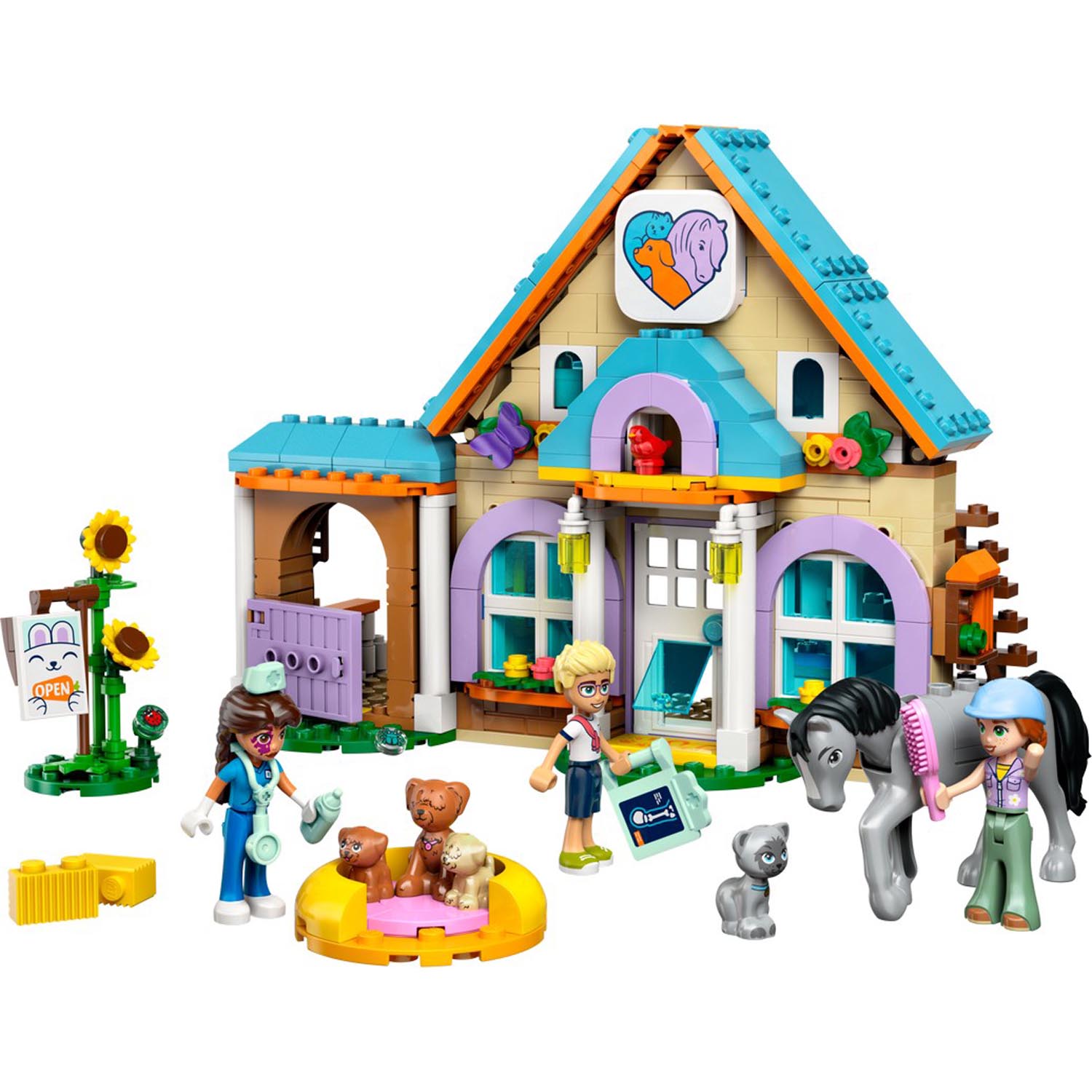 Конструктор детский LEGO Friends Ветеринарная клиника - фото 8