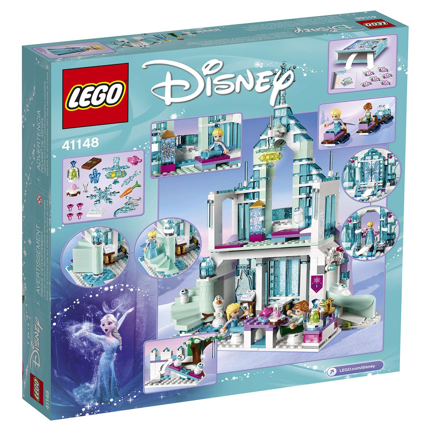 Конструктор LEGO Disney Princess Волшебный ледяной замок Эльзы (41148) - фото 16