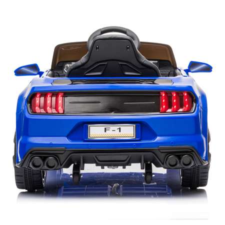 Электромобиль TOMMY Mustang GT F-1 синий