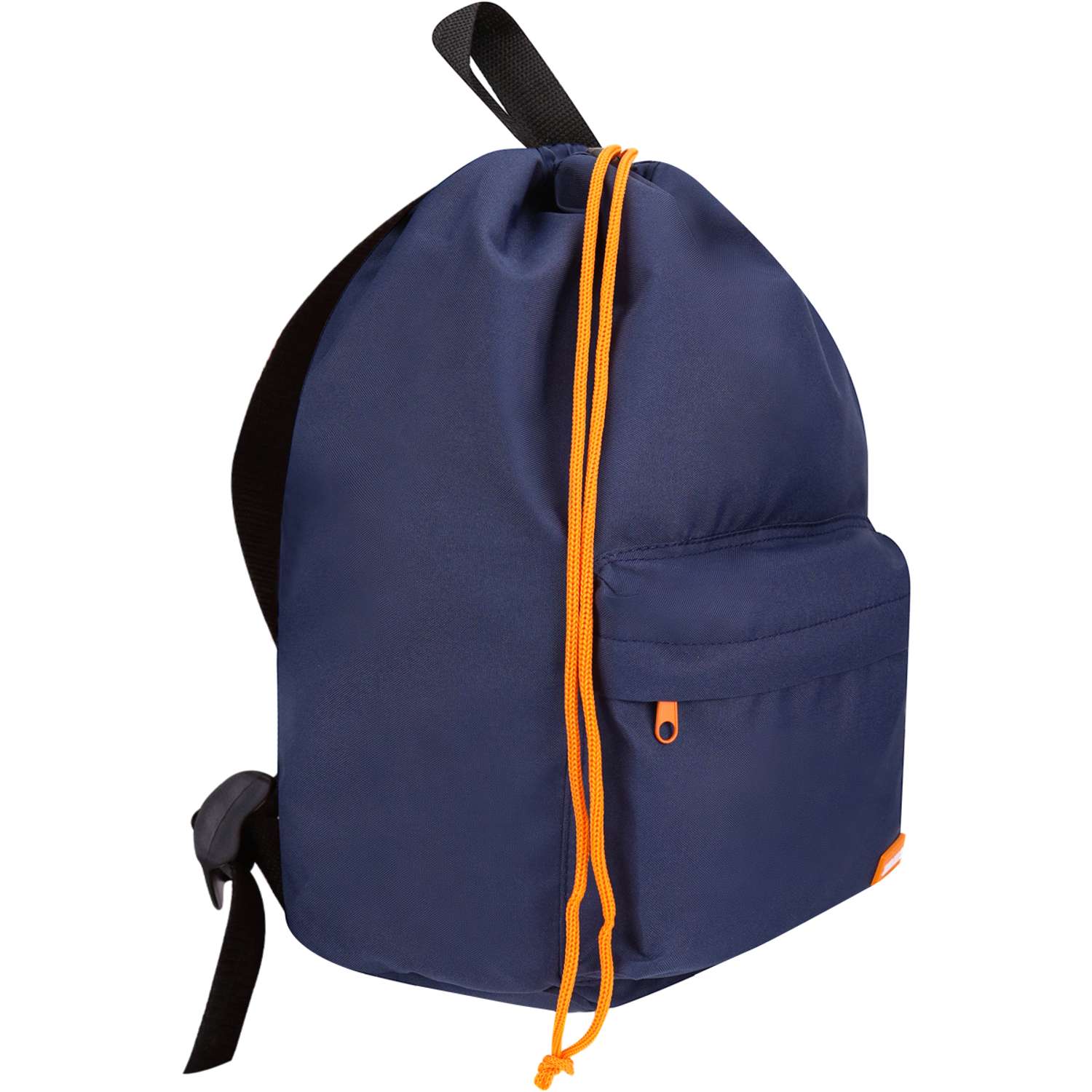Рюкзак на шнурке Проф-Пресс Navy style цвет синий размер 26x40x17 см - фото 4