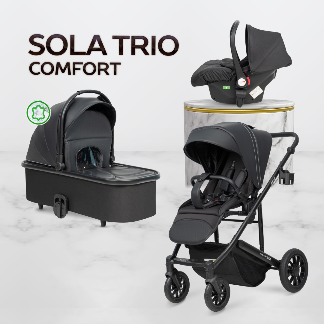 Коляска для новорожденных 3 в 1 Farfello Sola Trio Comfort - фото 1