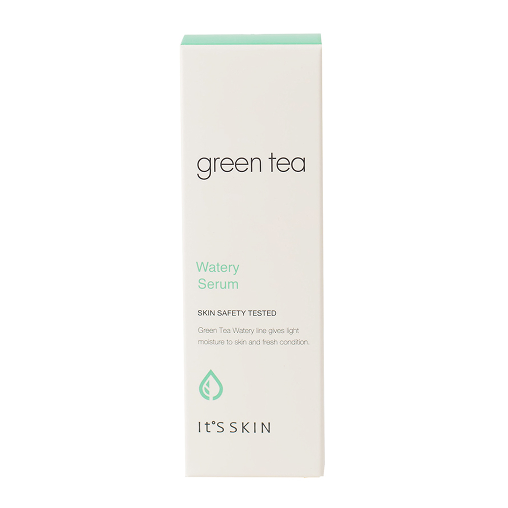 Сыворотка для лица Its Skin для жирной и комбинированной кожи с зеленым чаем Green Tea Watery Serum 40 мл - фото 5