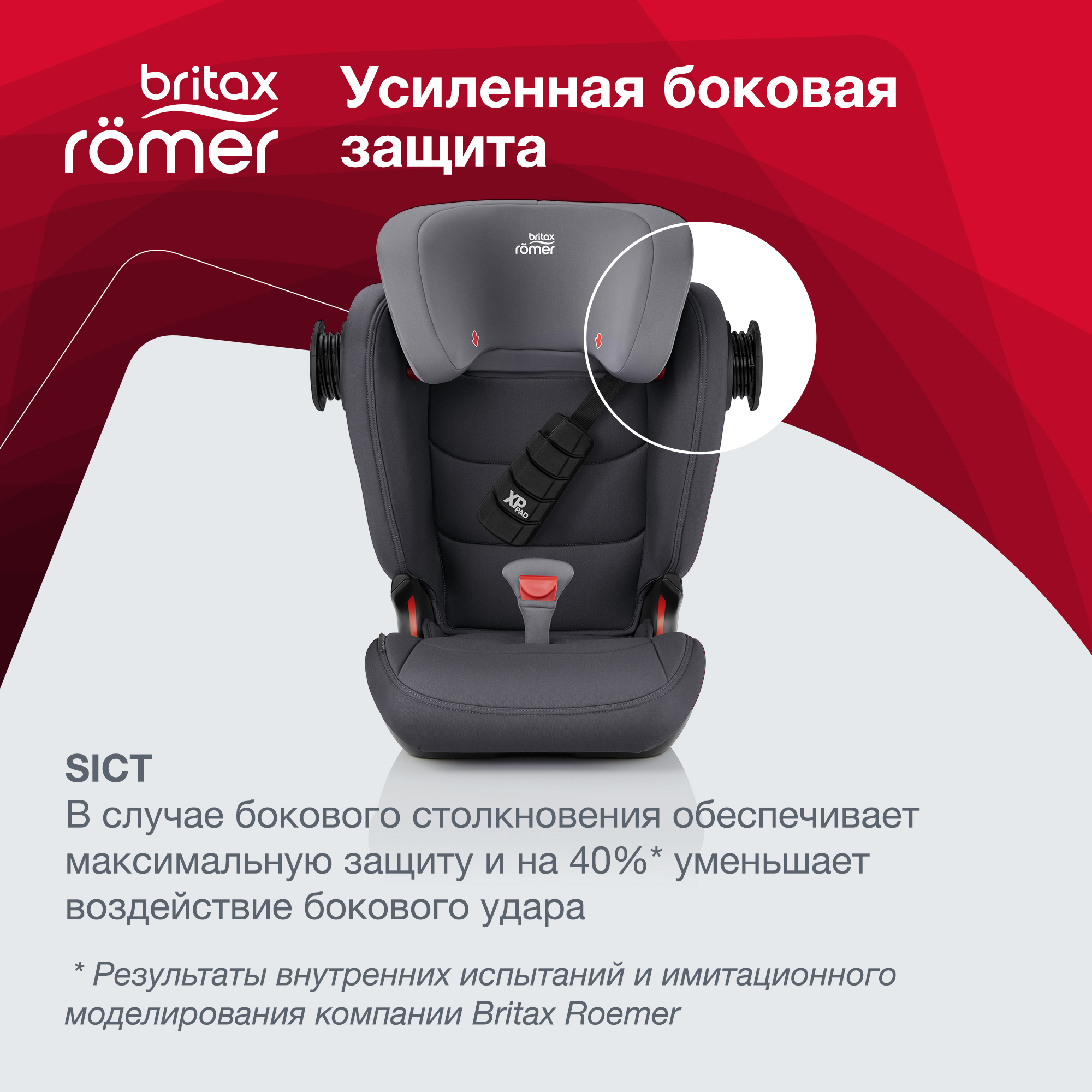 Автокресло Britax Roemer KIDFIX III S Storm Grey Trendline - фото 5