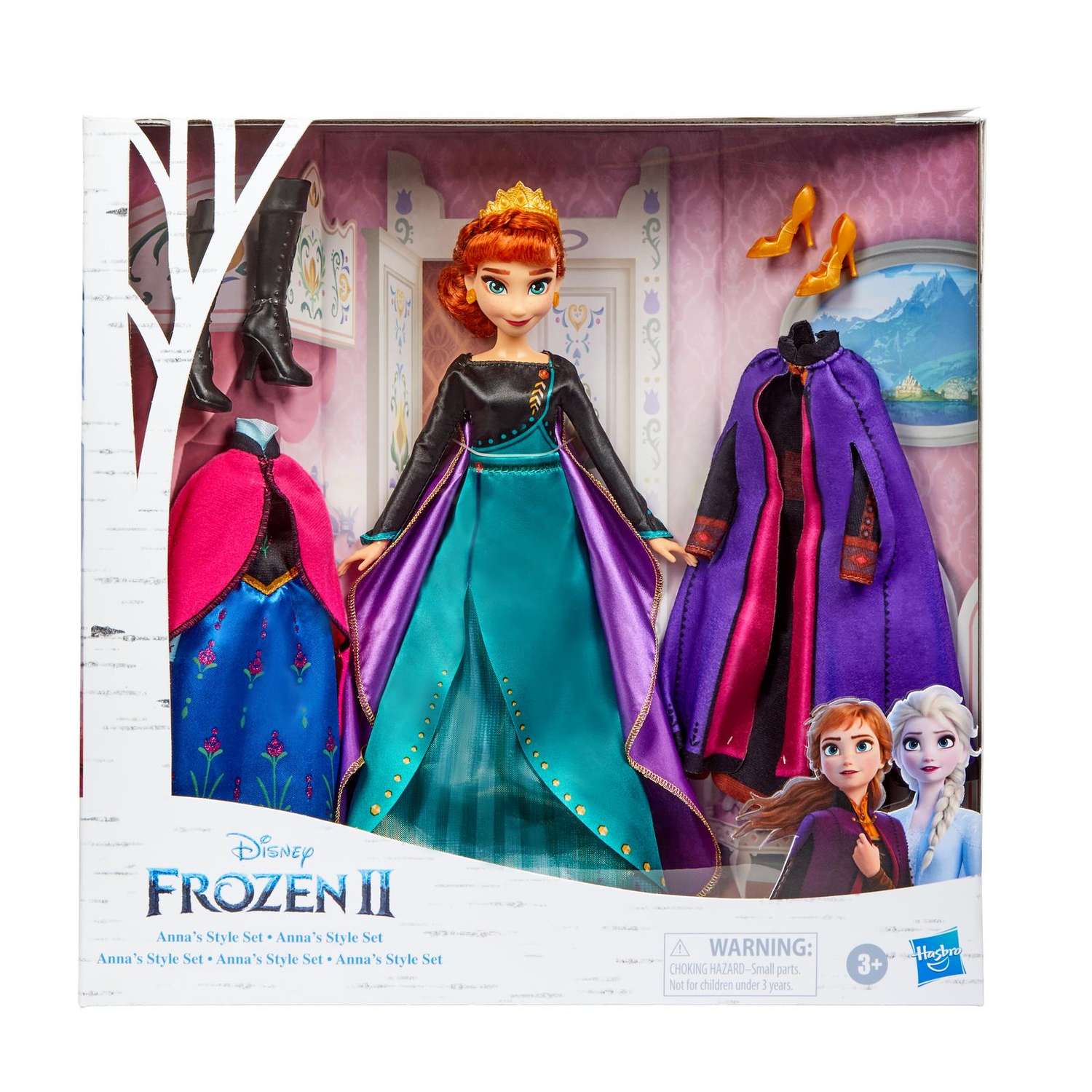 Кукла Disney Frozen Холодное Сердце 2 Анна 2 наряда E96685L0 E96685L0 - фото 2