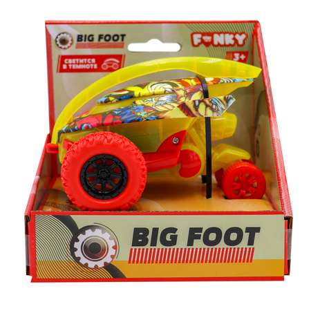 Машинка Funky Toys Граффити Акула фрикционная с красными колесами FT9790-2
