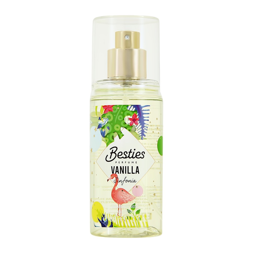 Мист парфюмированный BESTIES Shimmer mist sinfonia vanilla 88 мл - фото 1