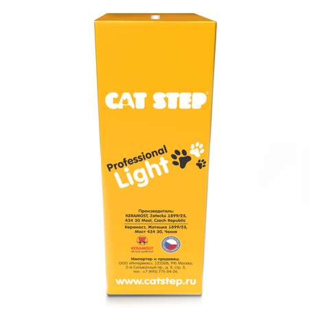 Наполнитель для кошек Cat Step Professional Light комкующийся 6 л