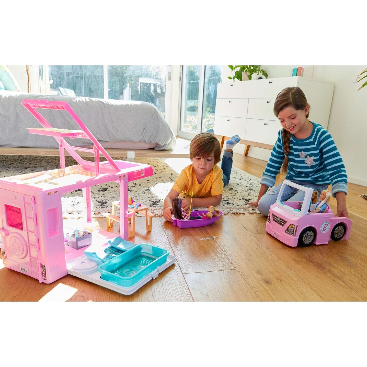 Набор игровой Barbie Дом мечты на колесах GHL93 GHL93 - фото 16