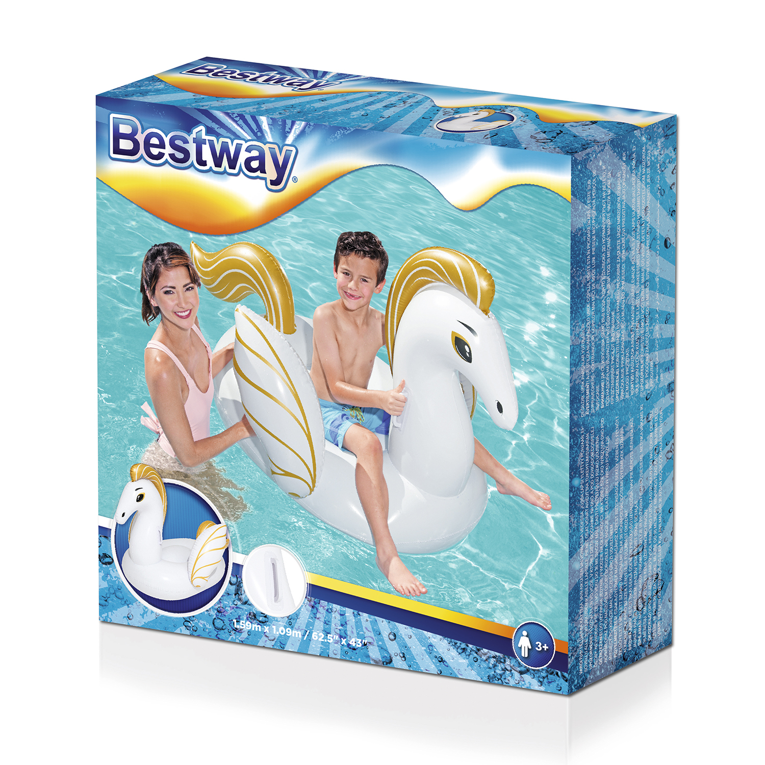 Игрушка надувная Bestway для катания верхом Пегас 41121 - фото 2