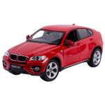 Автомобиль Rastar BMW X6 1:24 без механизмов красный