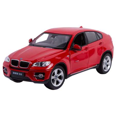 Машинка Rastar BMW X6 1:24 Красная