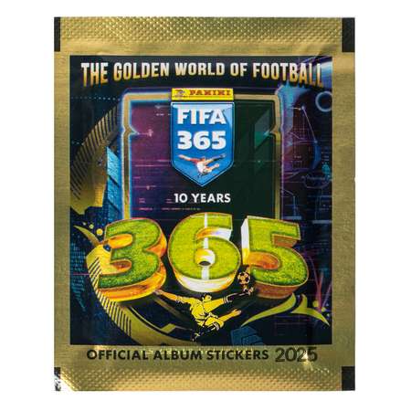 Наклейки коллекционные Panini Fifa 365 2025 5 пакетиков в экоблистере